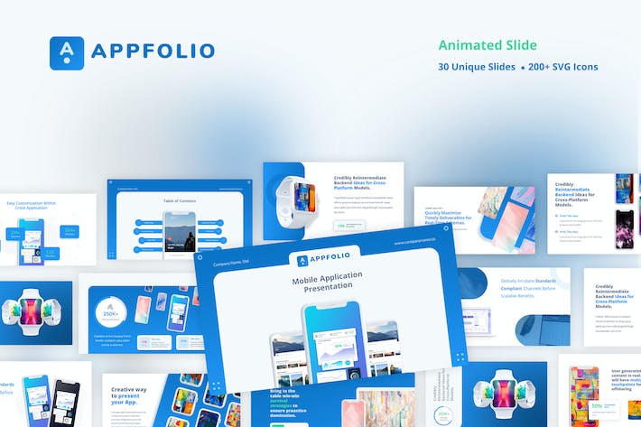 产品生命周期、APP开发宣传展示与用户活跃度分析统计PPT模板 - 乐喵办公