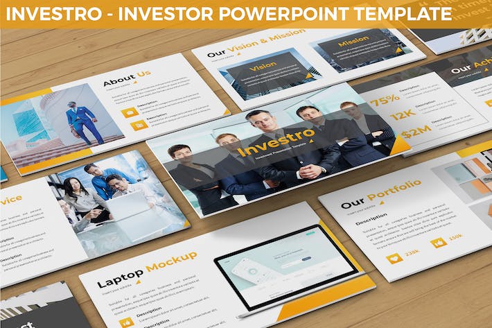 投资者关系融资路演计划书与项目商业执行方案PowerPoint模板 - 乐喵办公