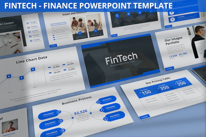创新金融科技(FinTech)与传统金融领域报告PPT模板 - 乐喵办公