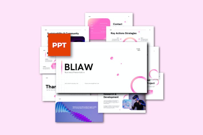 企业年度经营业绩指标复盘与未来三年商业发展规划PowerPoint模板 - 乐喵办公
