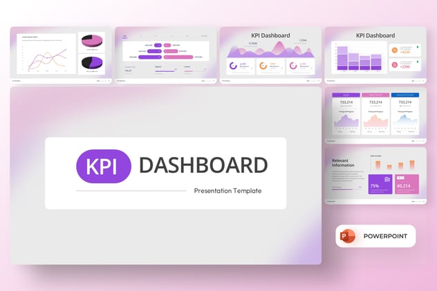 关键绩效指标KPI监控与业务预警系统PPT模板 - 乐喵办公